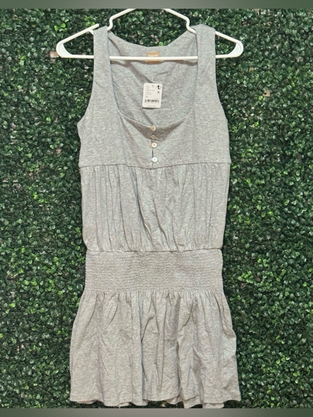 FREE PEOPLE Hally Cotton-Jersey Mini Dress - Picture 6 of 12